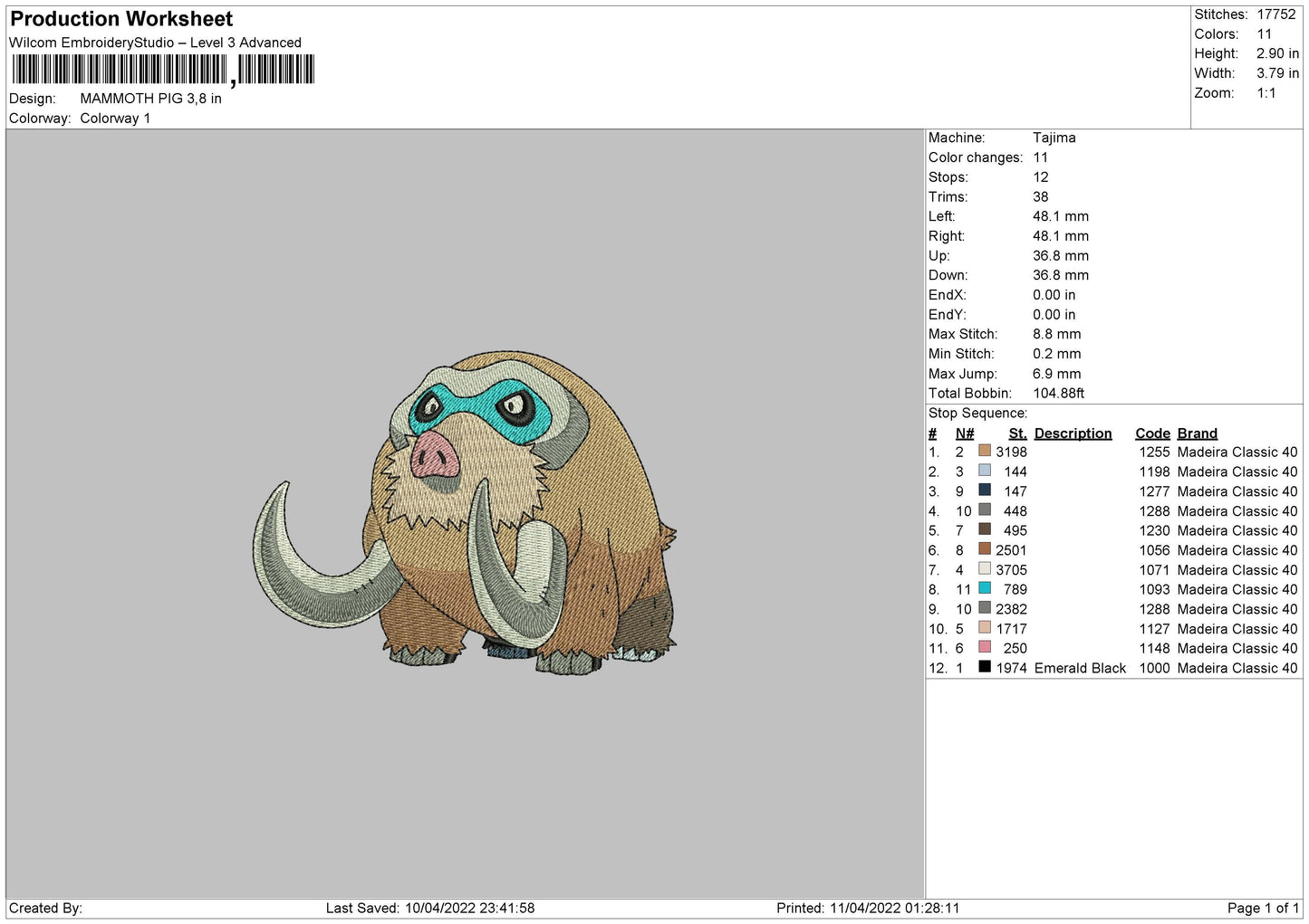Mammoth Pig