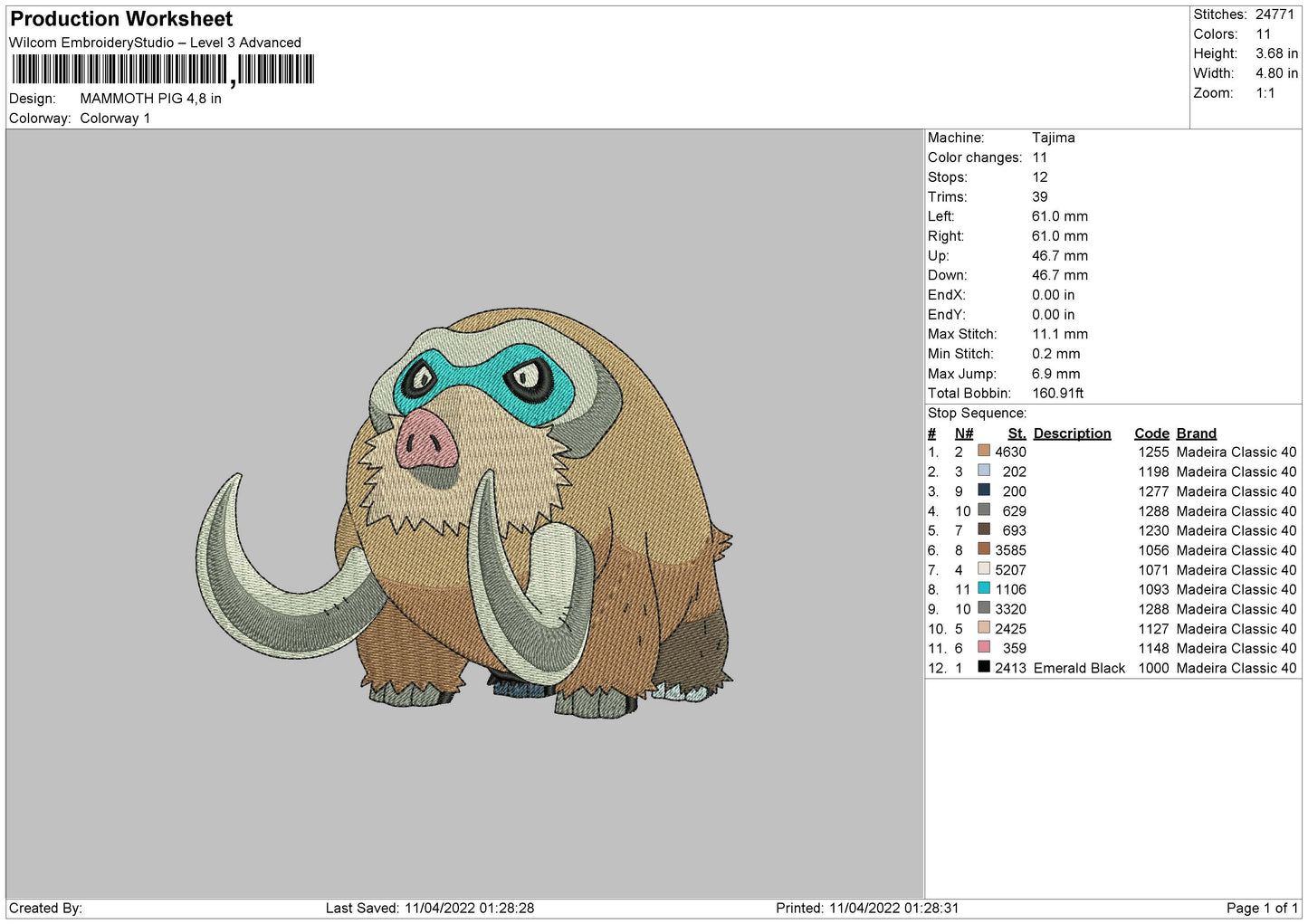Mammoth Pig