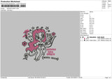 Fairy 0912 Embroidery File 6 sizes