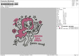 Fairy 0912 Embroidery File 6 sizes