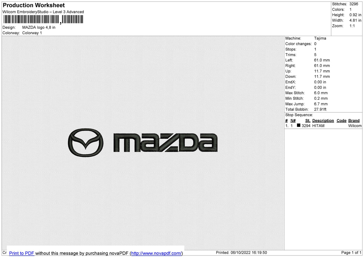 MAZDA LOGO