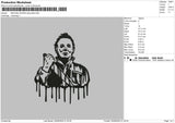 Michaelmelt 01 Embroidery File 6 sizes