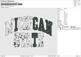 MICHIGAN STATE Embroidery