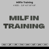 Milfin Training