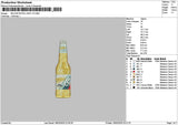 Millerbottle V2 Embroidery File 6 sizes