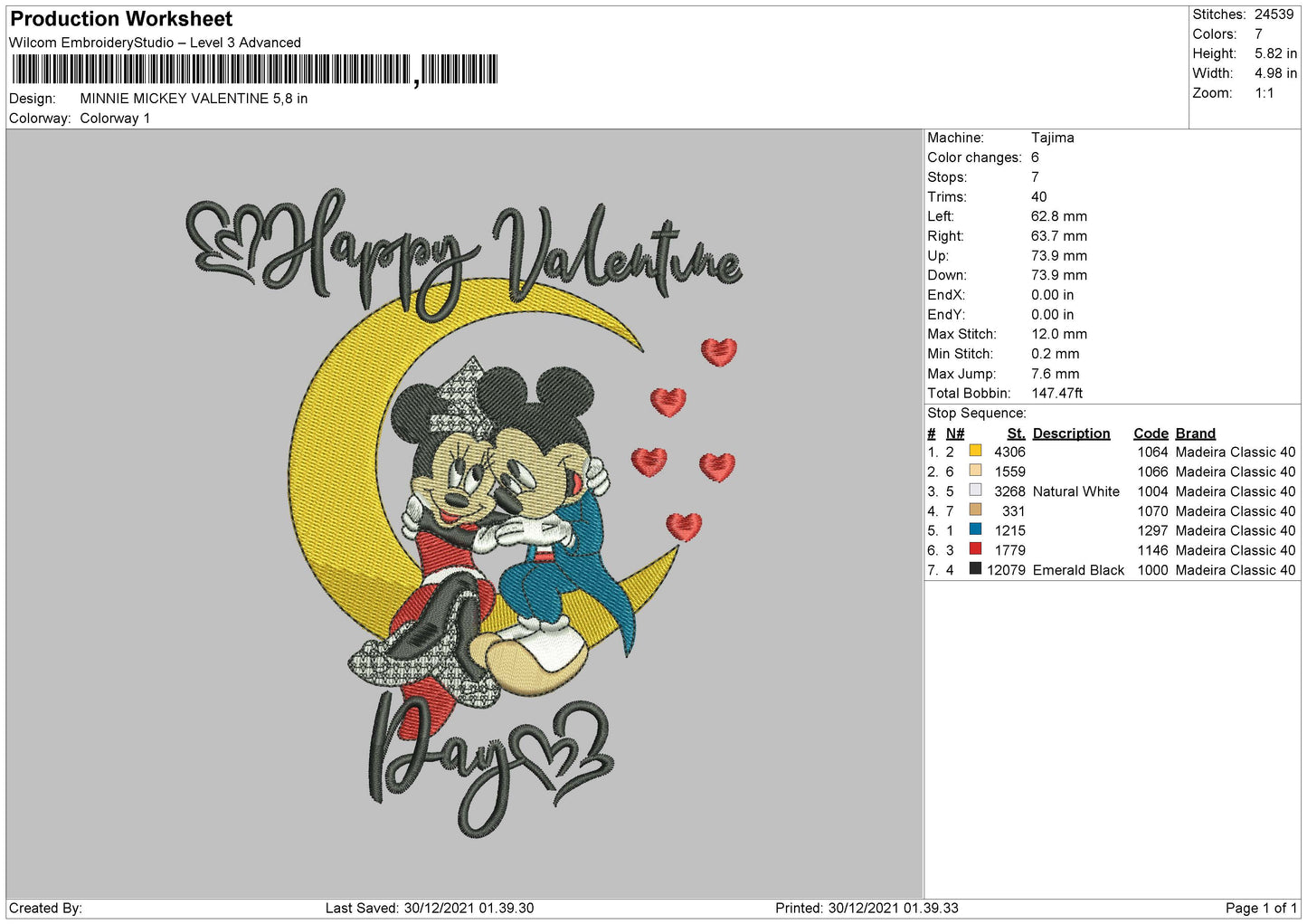 Minnie Mickey Valentine