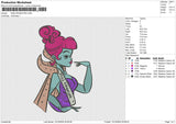 MISS ARGENTINA Embroidery File 6 size