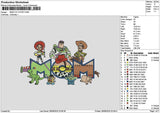 Mom Tstory Embroidery File 6 sizes