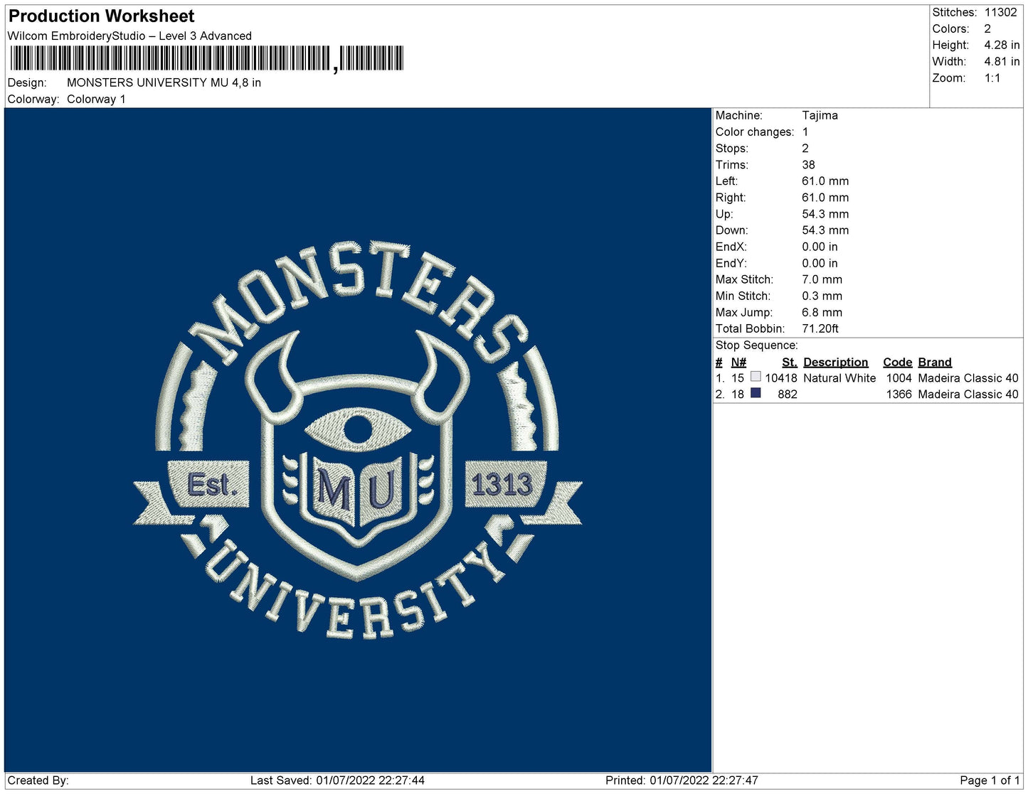 Monster University MU