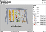 Moodtext 2202 Embroidery File 6 sizes