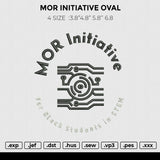 MORE INITIATIVE OVAL