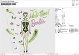 Mali Boo Embroidery File 6 size
