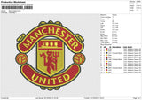 Manchester United Embroidery
