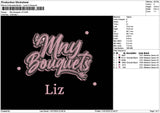 Mnytext v2 Embroidery File 6 sizes