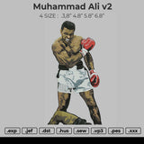 Muhammad Ali v2 Embroidery