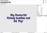 My Favorite Embroidery File 6 size