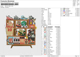 NBA APPAREL Embroidery File 6 size