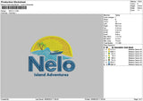Nelotext Embroidery 2 Files