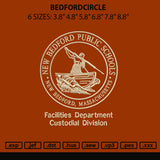 Bedfordcircle Embroidery File 6 sizes