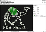 NEW NAKFA CAMEL v2 Embroidery File 6 size