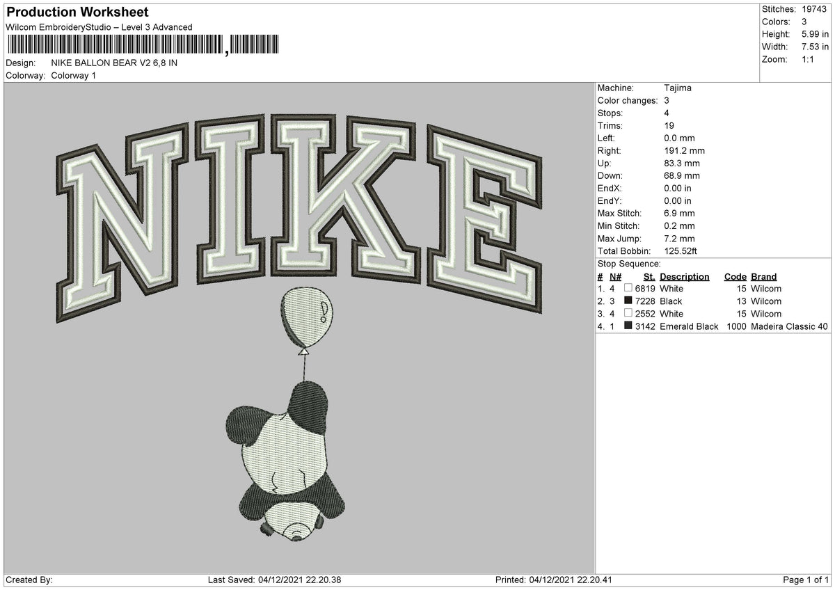 Nike Ballon Bear V2