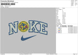 Nike Ca Embroidery File 6 sizes