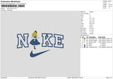 Nike Alice02 Embroidery File 6 sizes
