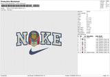 NIKE JUDGE DREDD MASK Embroidery