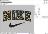Nike Leopard Embroidery