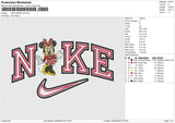 NIKE MICKEY 25 Embroidery File 6 size