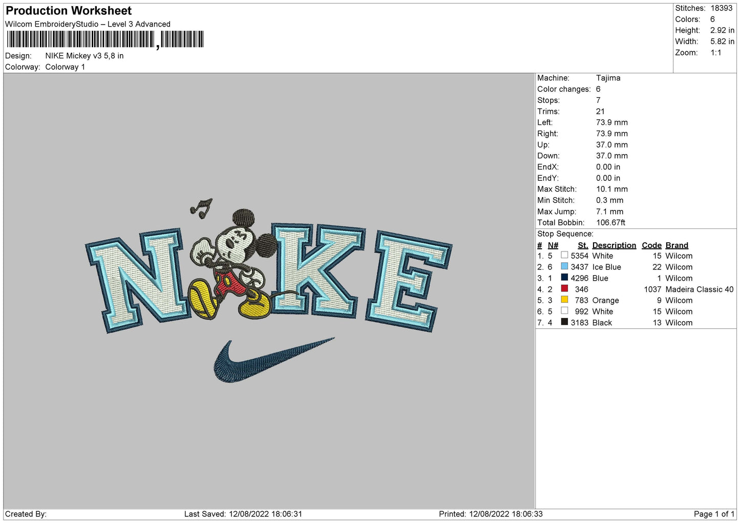 Nike Mickey V3