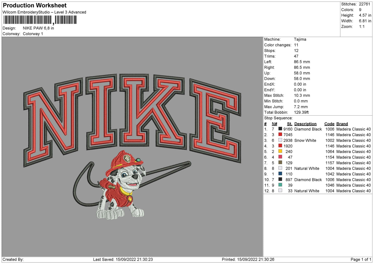 nike paw