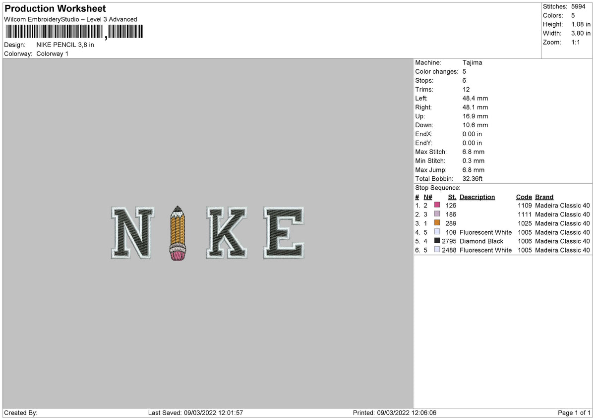 Nike Pencil V2