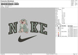 Nike Rabbit Embroidery File 6 sizes