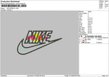 Nike Redbulls Embroidery File 6 sizes