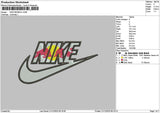 Nike Redbulls Embroidery File 6 sizes