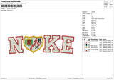 NIKE RVM Embroidery File 6 sizes