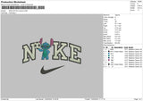 Nike Stitch Soccer Embroidery File 6 sizes