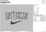 Nike Toad Embroidery File 6 sizes