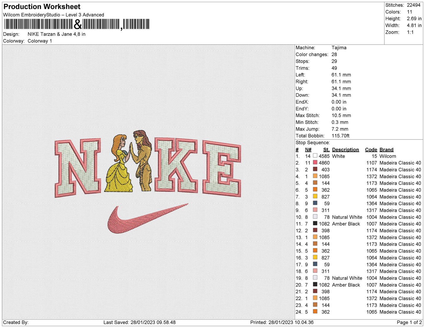 NIKE Tarzan Jane