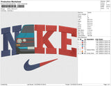 NIKE CAR Embroidery