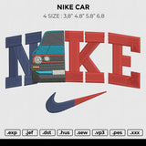 NIKE CAR Embroidery