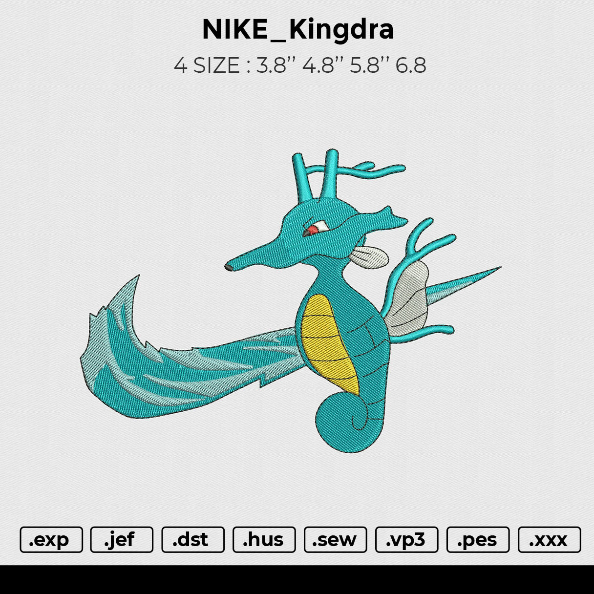 NIKE Kingdra Embroidery