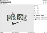 Nike Bunny Embroidery