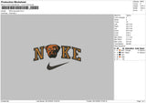 Nike Dog Head Embroidery File 6 Sizes