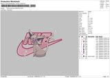 Nike Espeon Embroidery File 6 sizes
