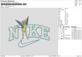 Nike Tinker Bellv2 Embroidery File 6 size