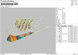 Nike Goku 1402 Embroidery File 6 sizes
