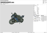 Ninja Motor Embroidery File 6 sizes