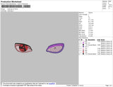 Ninja Eye V4 Embroidery